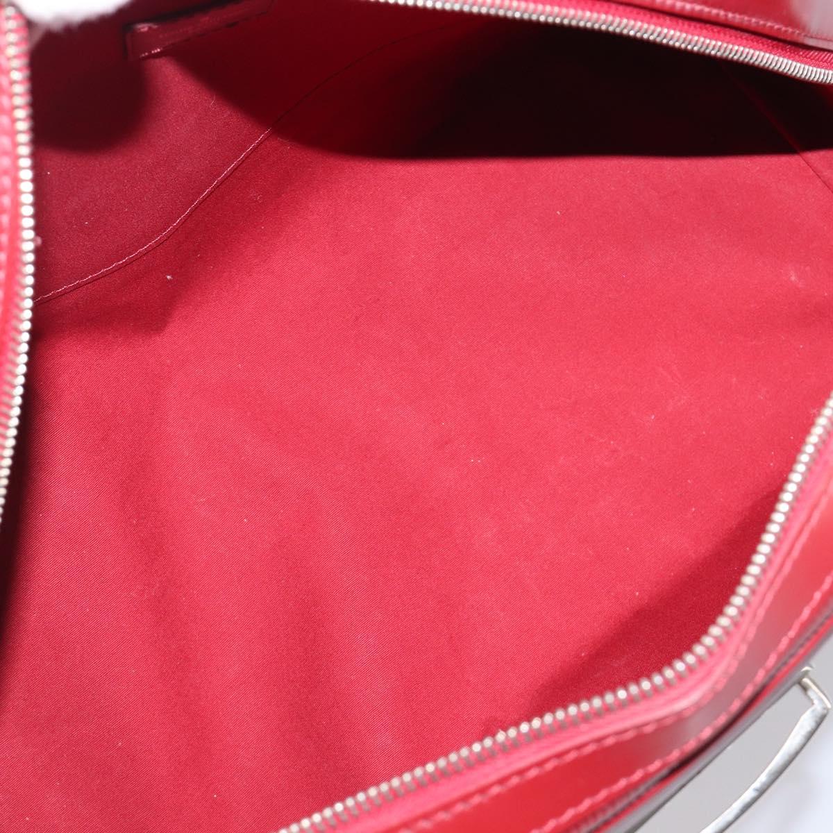 LOUIS VUITTON Epi Boring Montaigne GM Hand Bag Red M5931M LV Auth ep15834V