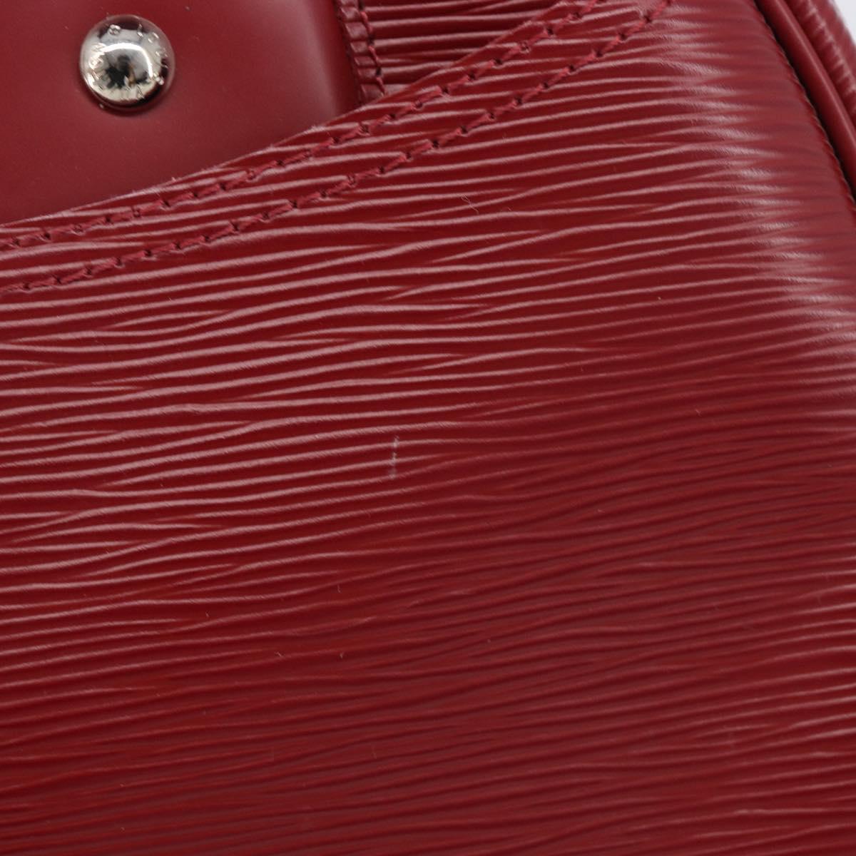 LOUIS VUITTON Epi Boring Montaigne GM Hand Bag Red M5931M LV Auth ep15834V