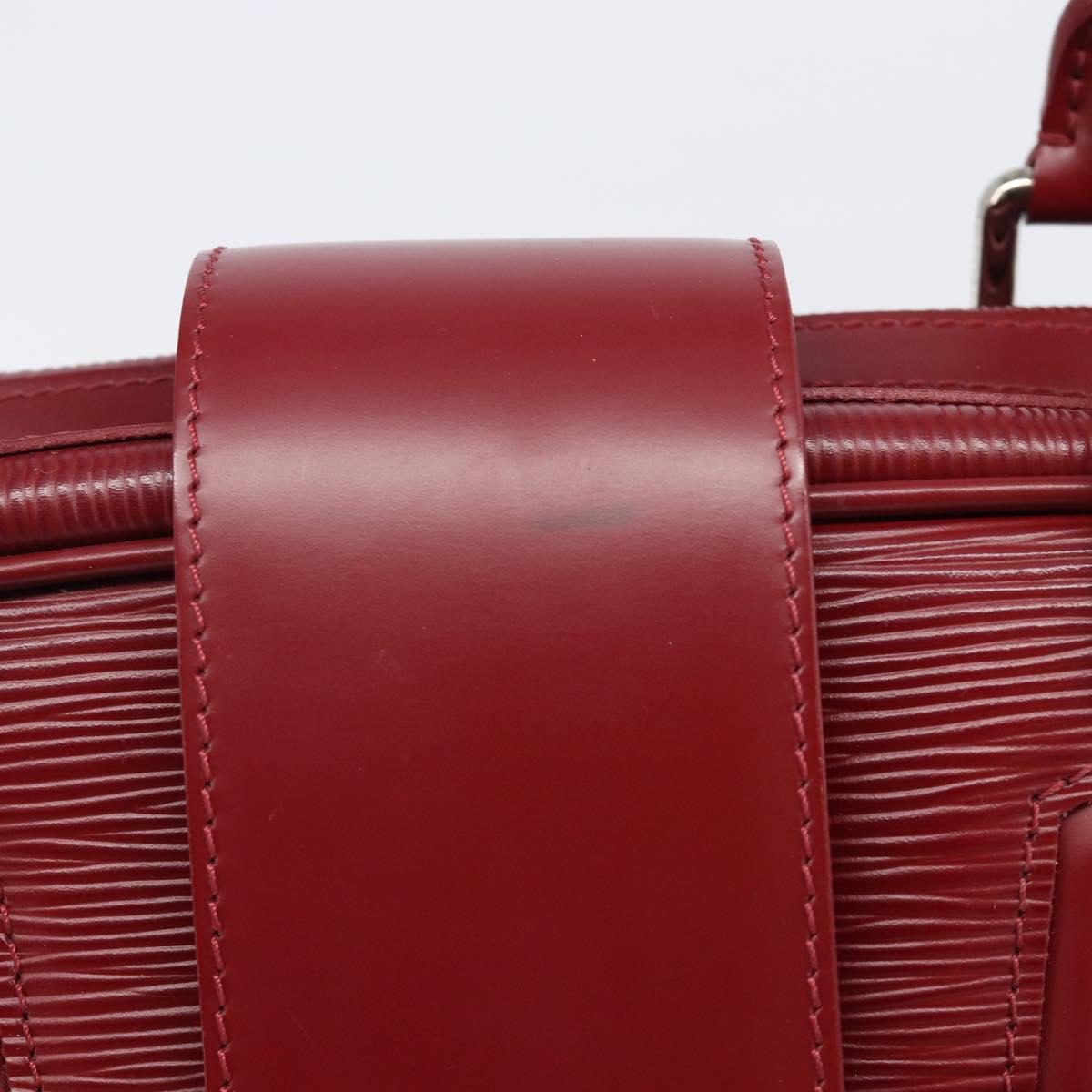 LOUIS VUITTON Epi Boring Montaigne GM Hand Bag Red M5931M LV Auth ep15834V