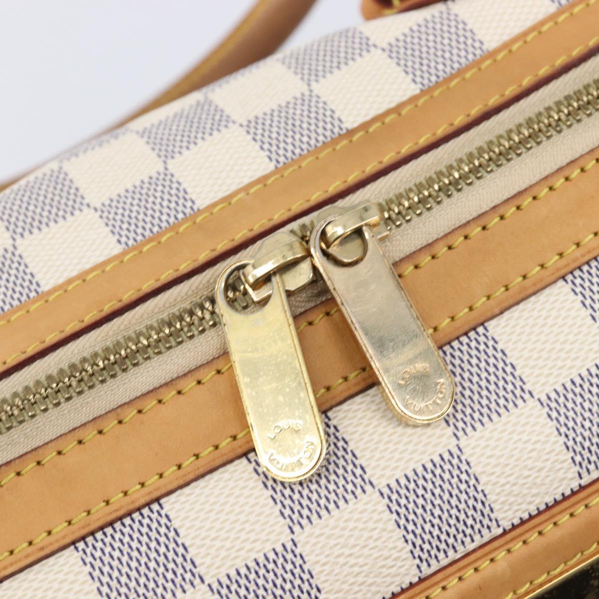 LOUIS VUITTON Damier Azur Berkeley Hand Bag N52001 LV Auth ep15835A