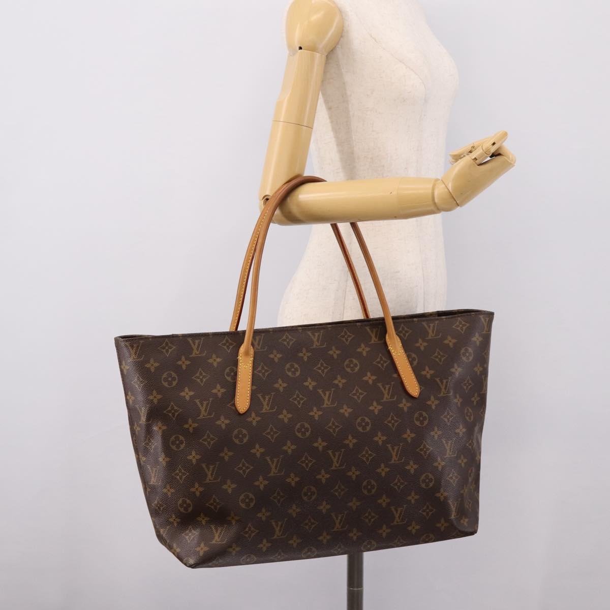 LOUIS VUITTON Monogram Raspail MM Tote Bag M40607 LV Auth ep15837A