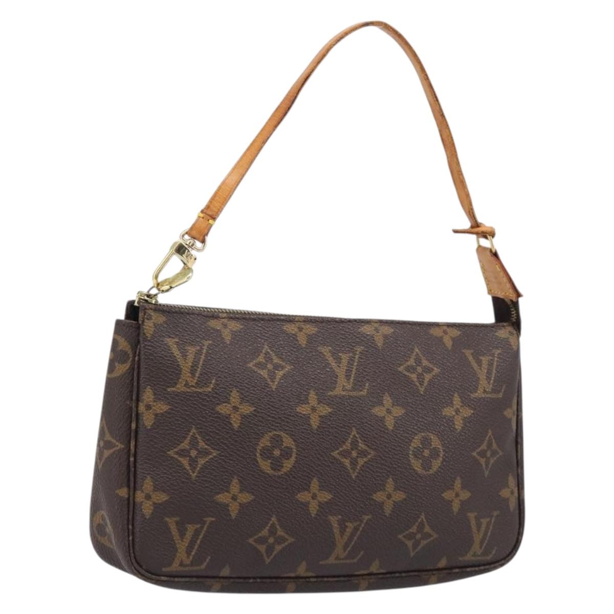 LOUIS VUITTON Monogram Pochette Accessoires Pouch M51980 LV Auth ep15840