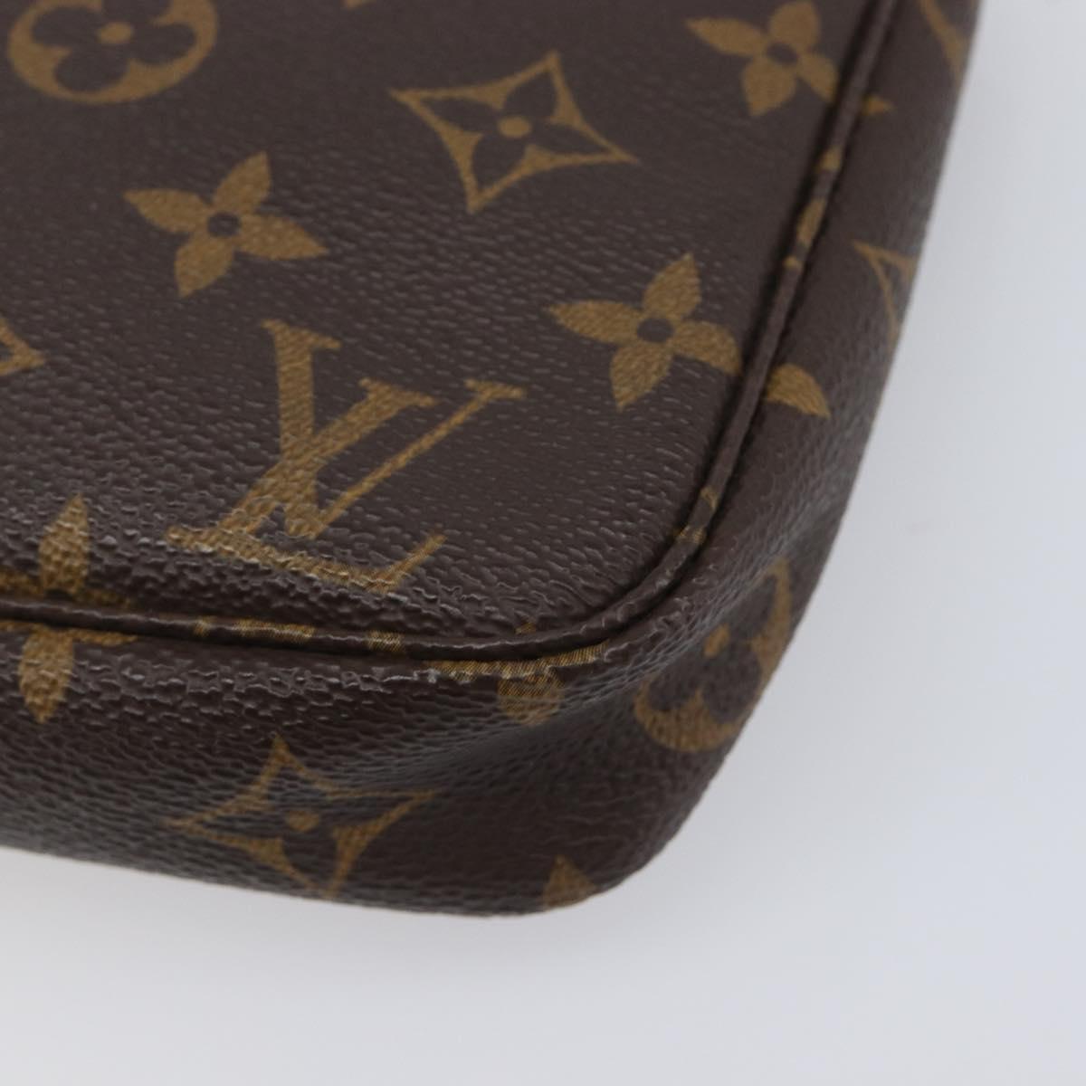 LOUIS VUITTON Monogram Pochette Accessoires Pouch M51980 LV Auth ep15840