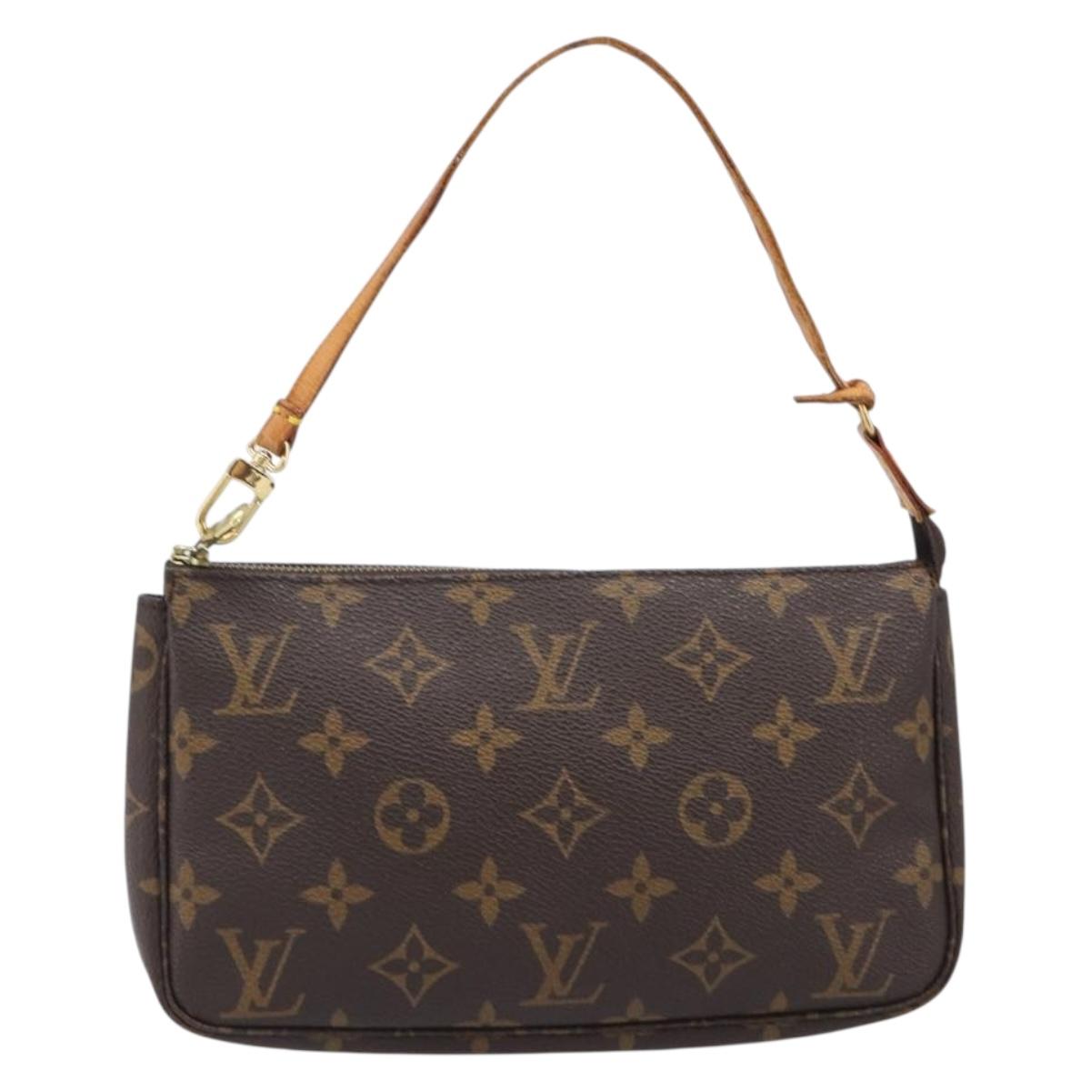 LOUIS VUITTON Monogram Pochette Accessoires Pouch M51980 LV Auth ep15840