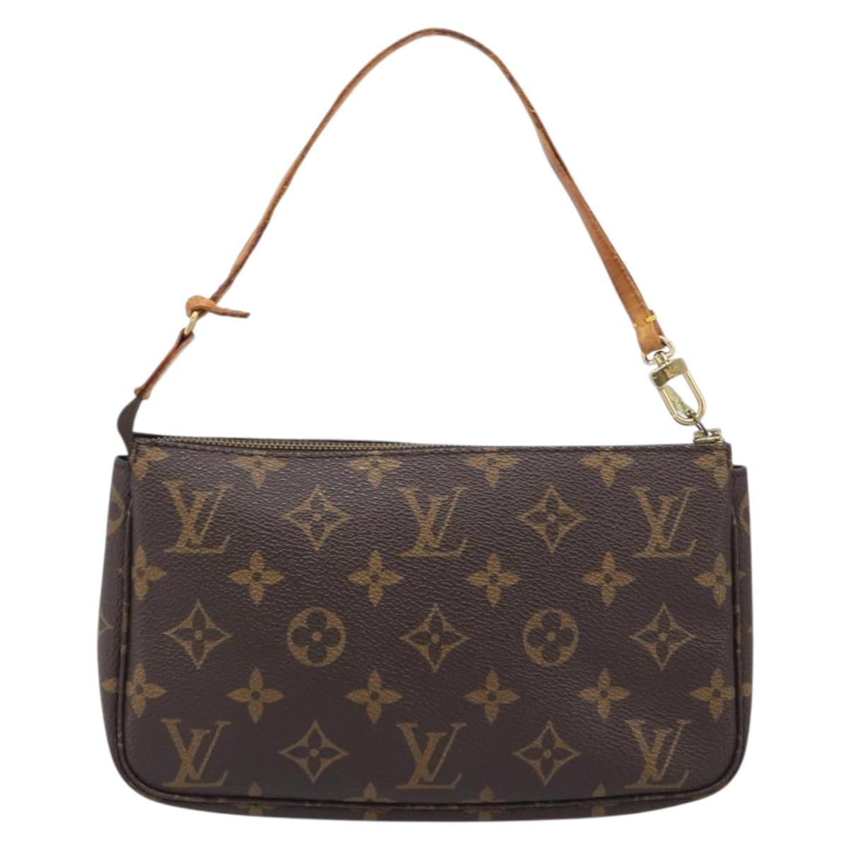 LOUIS VUITTON Monogram Pochette Accessoires Pouch M51980 LV Auth ep15840