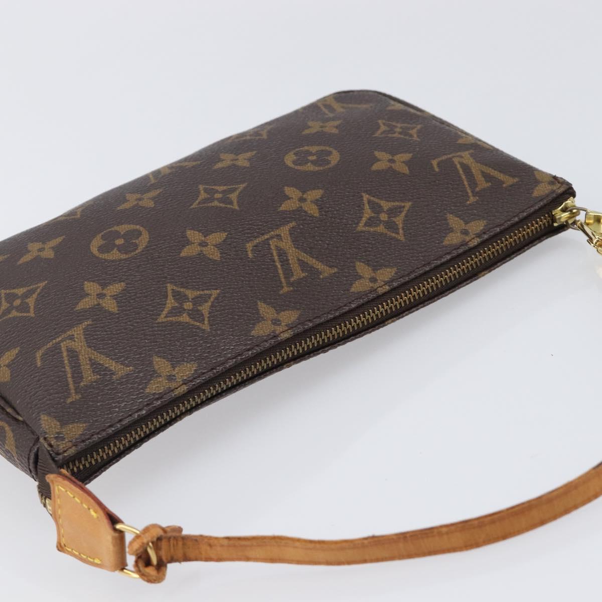 LOUIS VUITTON Monogram Pochette Accessoires Pouch M51980 LV Auth ep15840