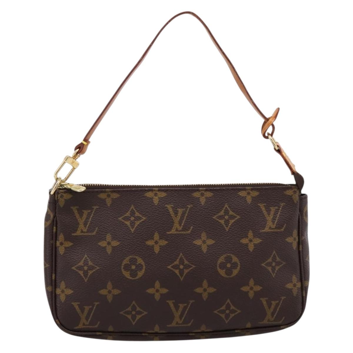LOUIS VUITTON Monogram Pochette Accessoires Pouch M51980 LV Auth ep15841A