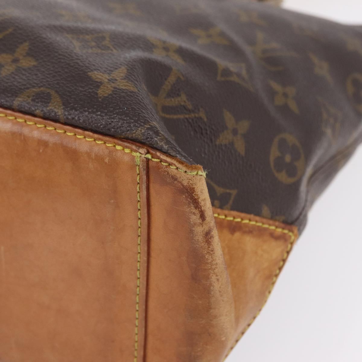 LOUIS VUITTON Monogram Cabas Piano Tote Bag M51148 LV Auth ep15844