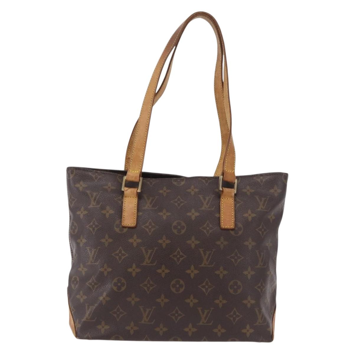LOUIS VUITTON Monogram Cabas Piano Tote Bag M51148 LV Auth ep15844
