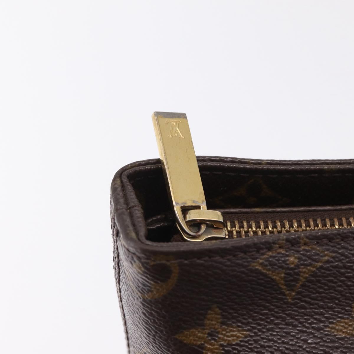 LOUIS VUITTON Monogram Cabas Piano Tote Bag M51148 LV Auth ep15844