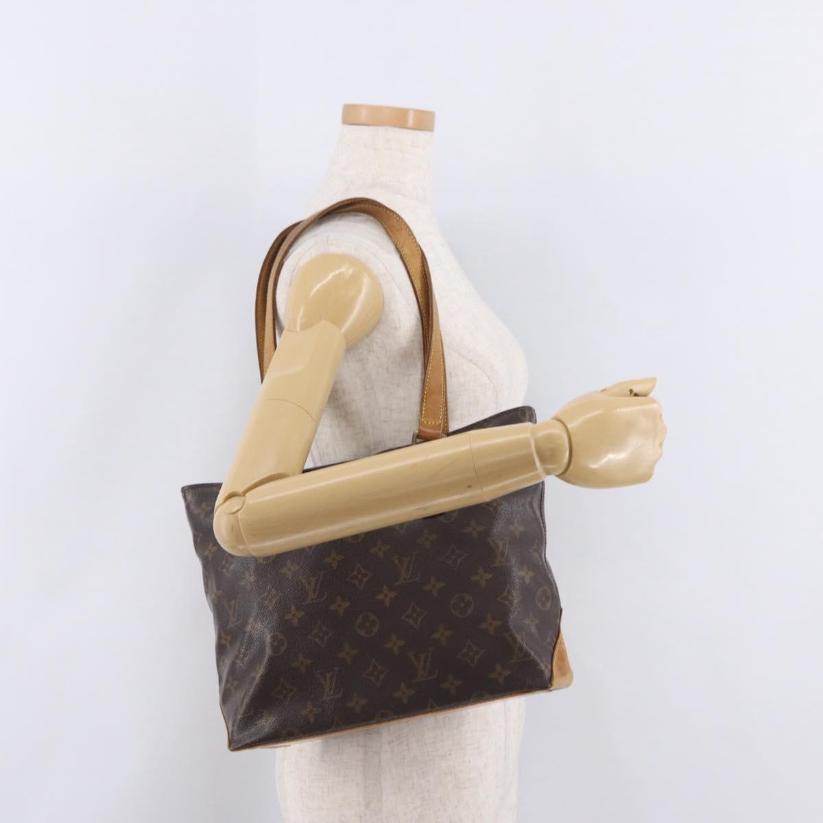 LOUIS VUITTON Monogram Cabas Piano Tote Bag M51148 LV Auth ep15844