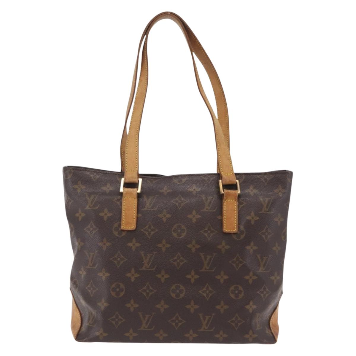 LOUIS VUITTON Monogram Cabas Piano Tote Bag M51148 LV Auth ep15844