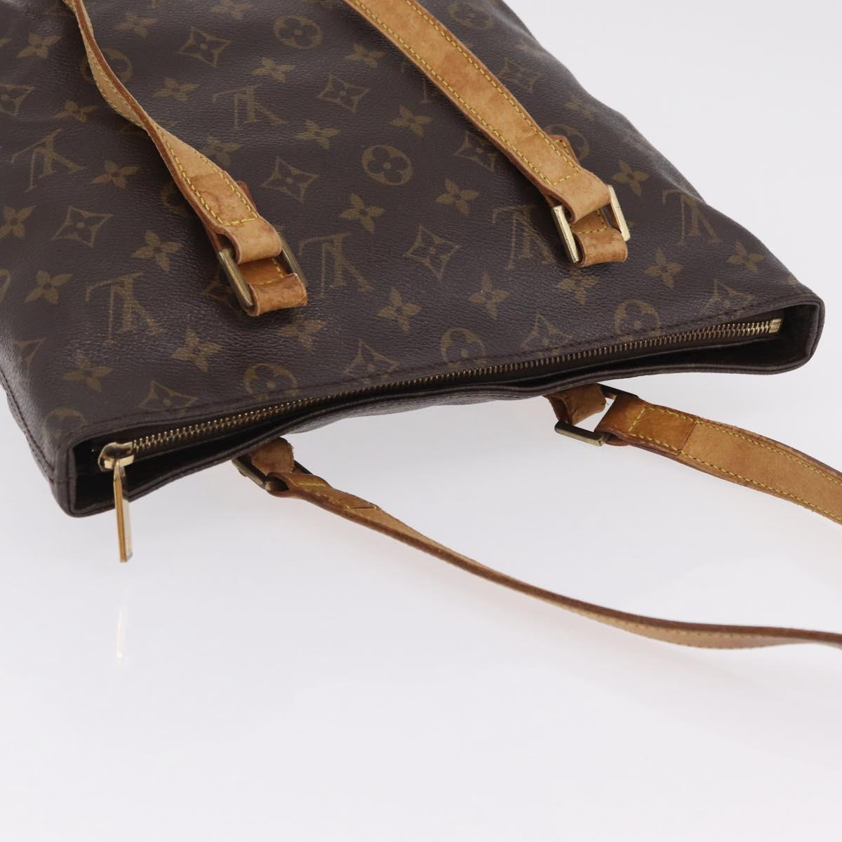 LOUIS VUITTON Monogram Cabas Piano Tote Bag M51148 LV Auth ep15844