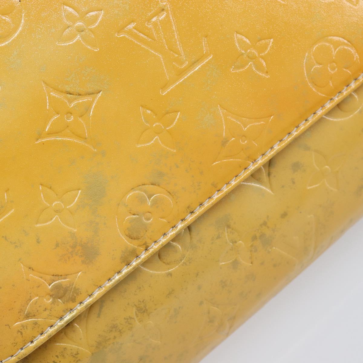 LOUIS VUITTON Monogram Vernis Thompson Street Bag Gris M91008 LV Auth ep15855