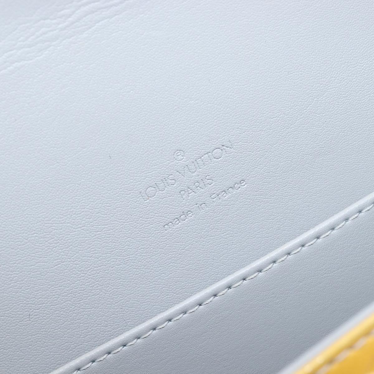 LOUIS VUITTON Monogram Vernis Thompson Street Bag Gris M91008 LV Auth ep15855