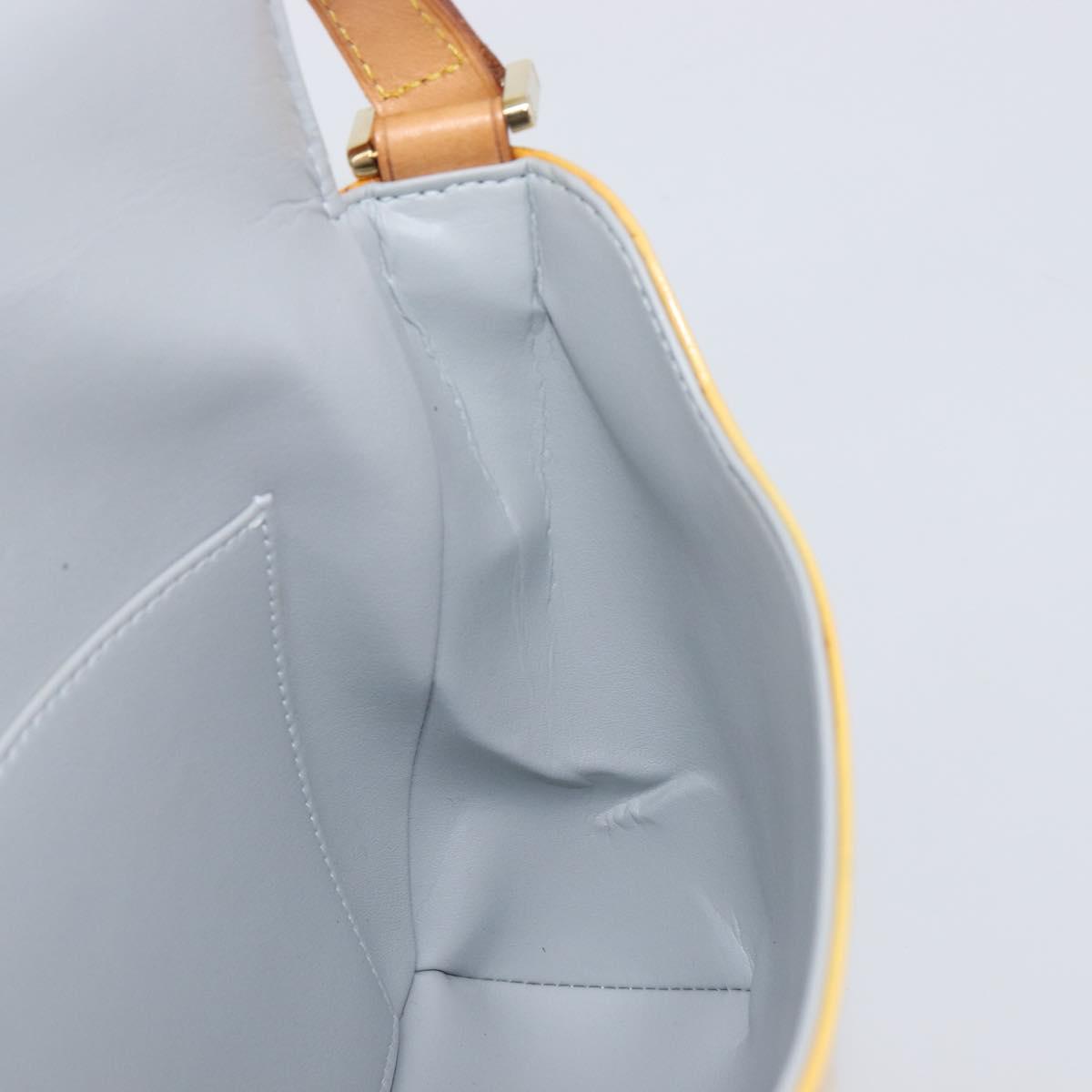 LOUIS VUITTON Monogram Vernis Thompson Street Bag Gris M91008 LV Auth ep15855