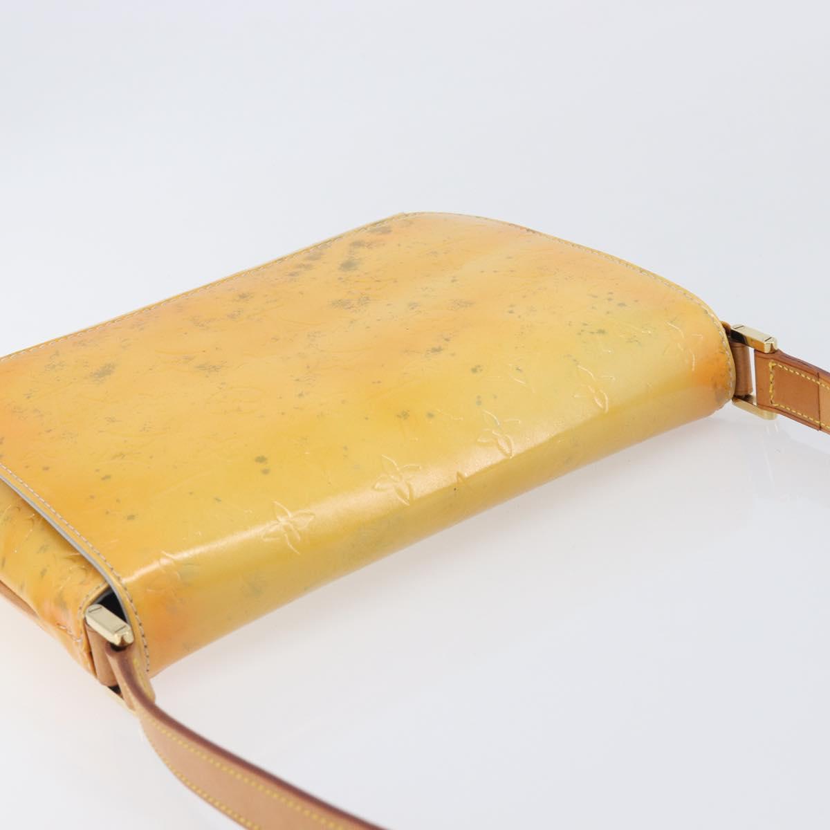LOUIS VUITTON Monogram Vernis Thompson Street Bag Gris M91008 LV Auth ep15855