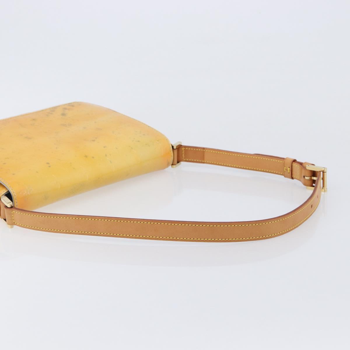 LOUIS VUITTON Monogram Vernis Thompson Street Bag Gris M91008 LV Auth ep15855