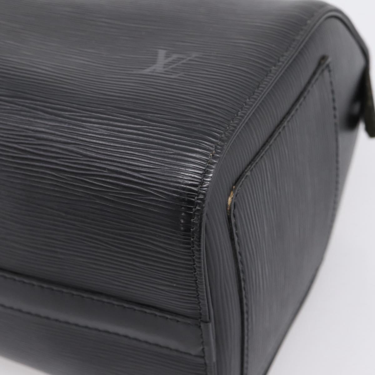 LOUIS VUITTON Epi Speedy 25 Hand Bag Black M59042 LV Auth ep15858A