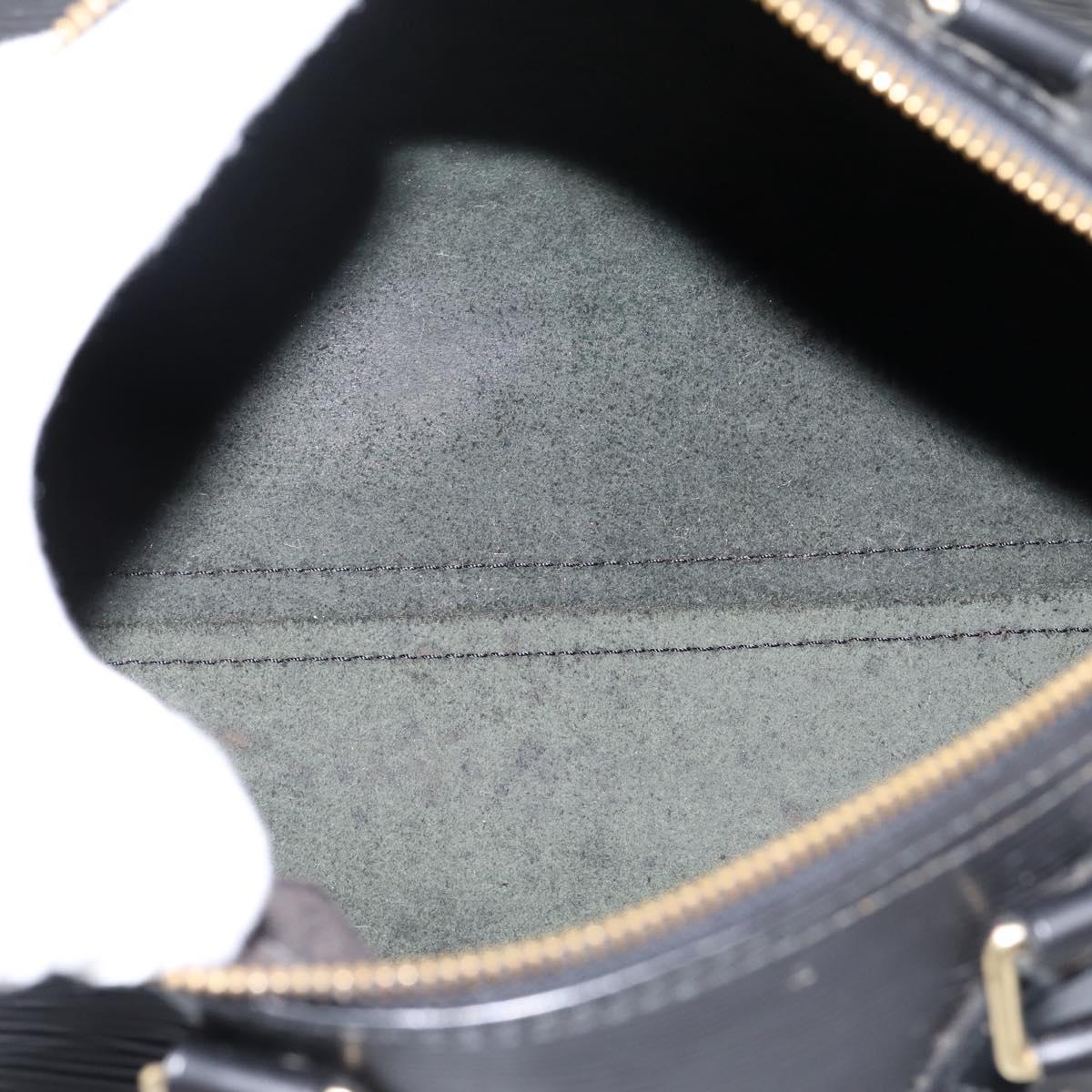 LOUIS VUITTON Epi Speedy 25 Hand Bag Black M59042 LV Auth ep15858A