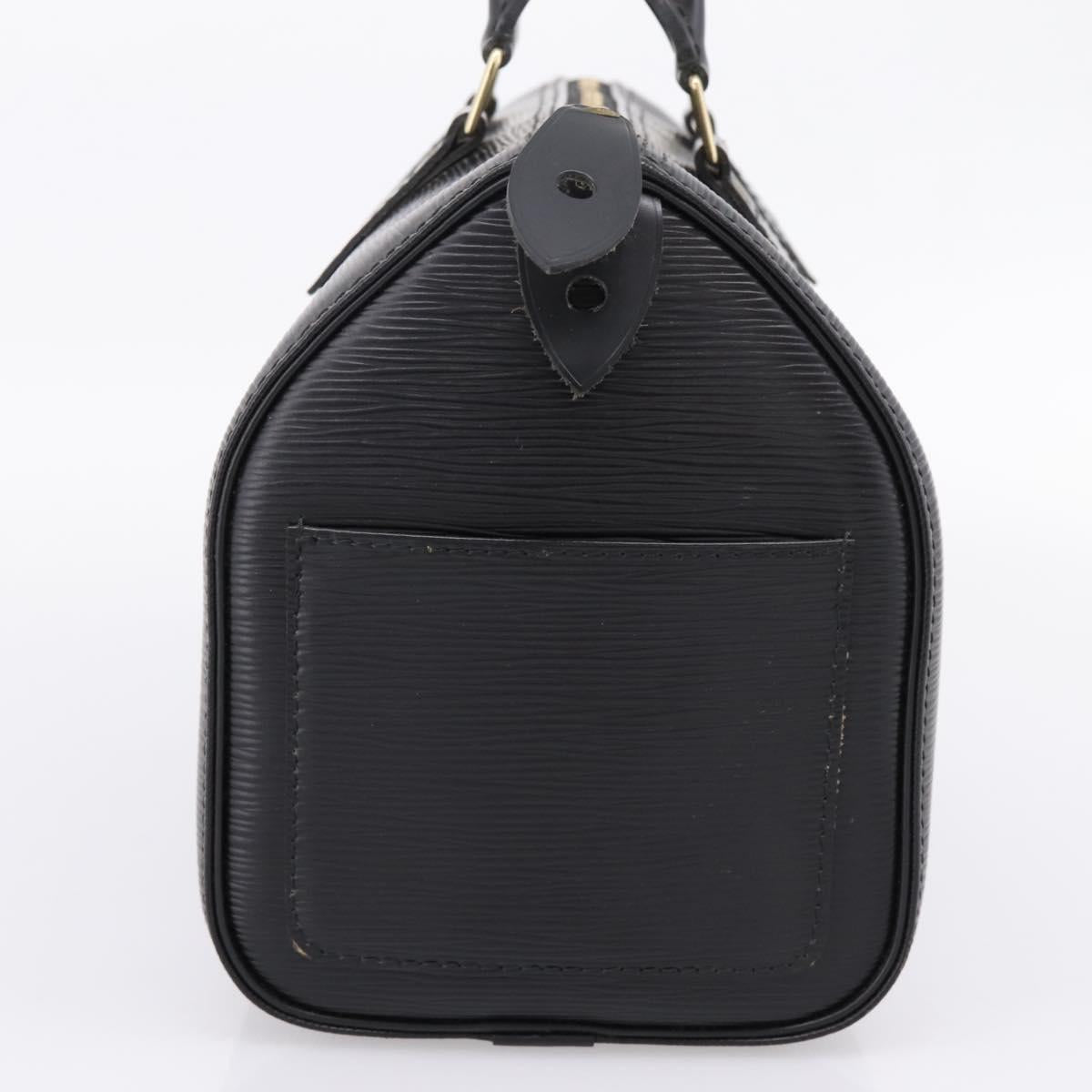 LOUIS VUITTON Epi Speedy 25 Hand Bag Black M59042 LV Auth ep15858A