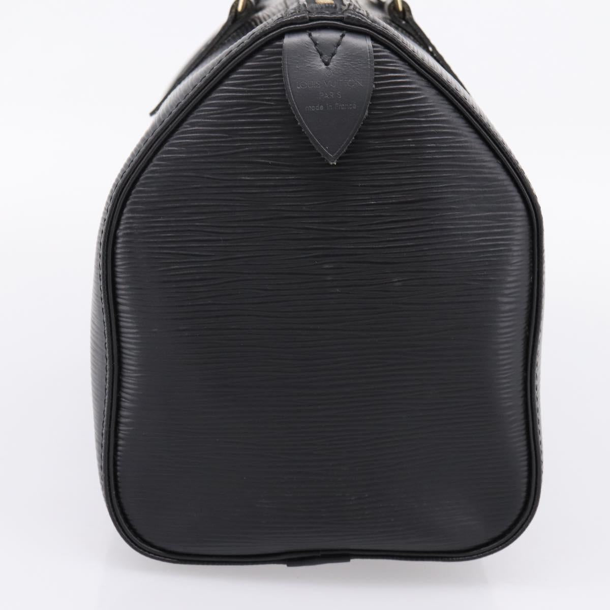 LOUIS VUITTON Epi Speedy 25 Hand Bag Black M59042 LV Auth ep15858A