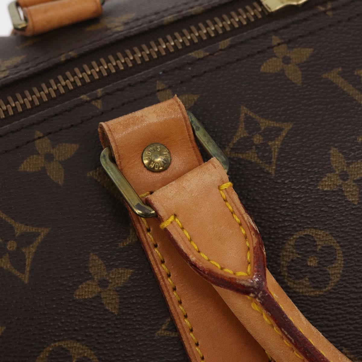 LOUIS VUITTON Monogram Keepall 60 Boston Bag M41422 LV Auth ep15868A