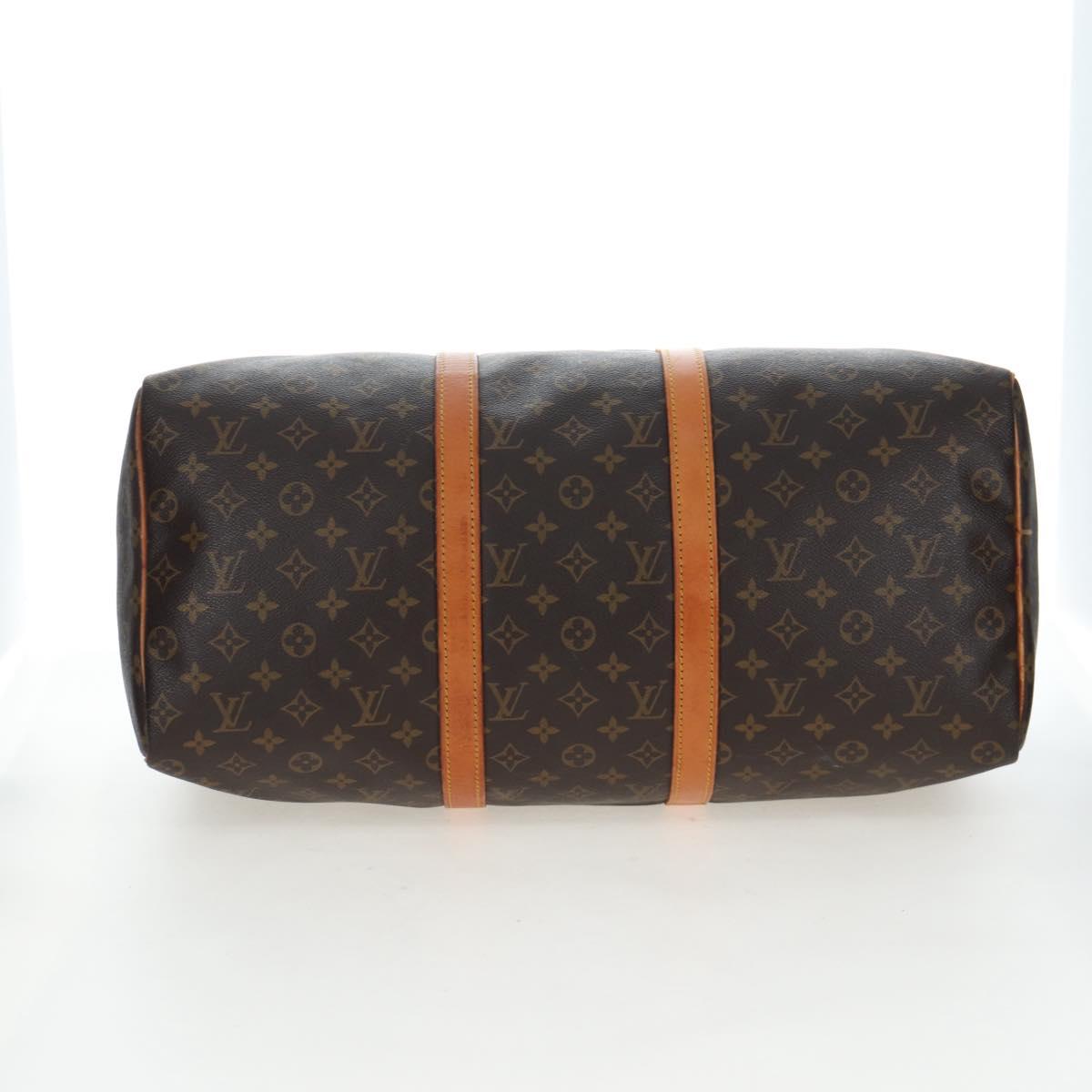 LOUIS VUITTON Monogram Keepall 50 Boston Bag M41426 LV Auth ep15869A