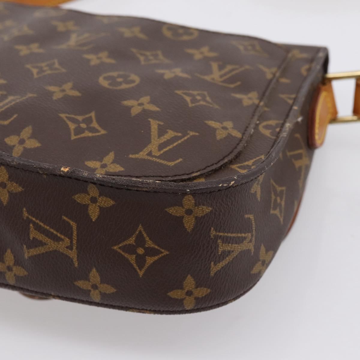 LOUIS VUITTON Monogram Saint Cloud GM Shoulder Bag M51242 LV Auth ep15880