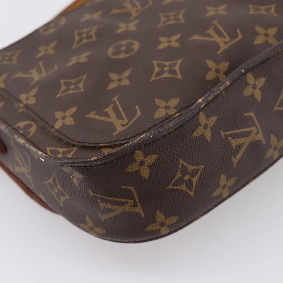 LOUIS VUITTON Monogram Saint Cloud GM Shoulder Bag M51242 LV Auth ep15880