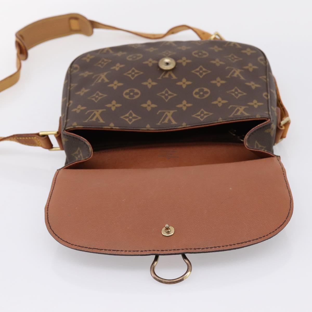 LOUIS VUITTON Monogram Saint Cloud GM Shoulder Bag M51242 LV Auth ep15880