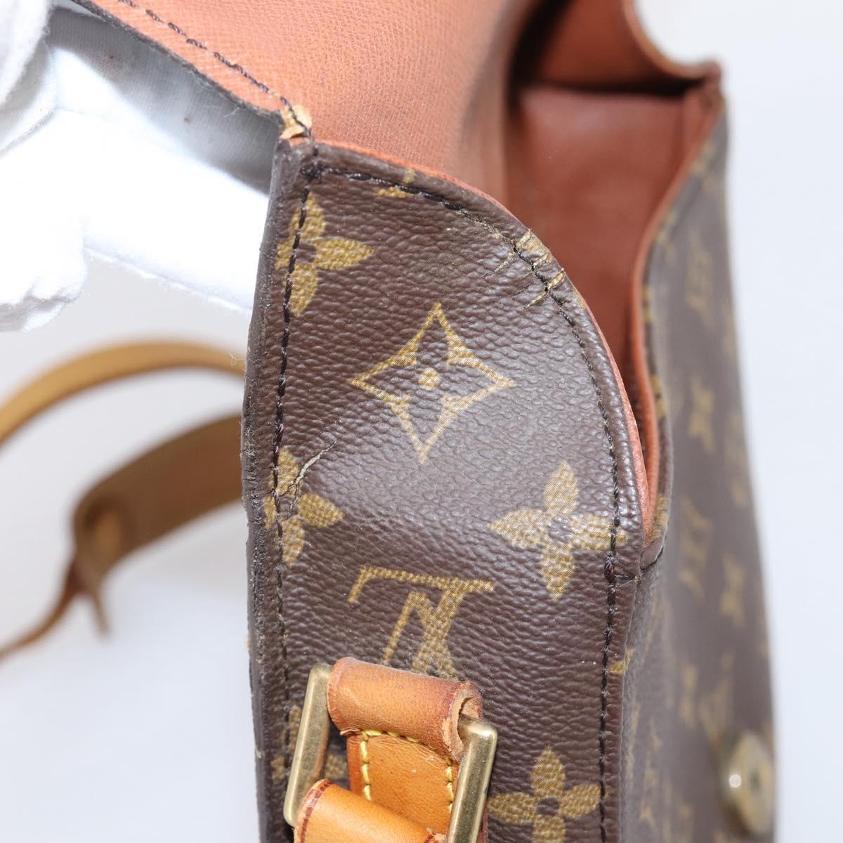 LOUIS VUITTON Monogram Saint Cloud GM Shoulder Bag M51242 LV Auth ep15880