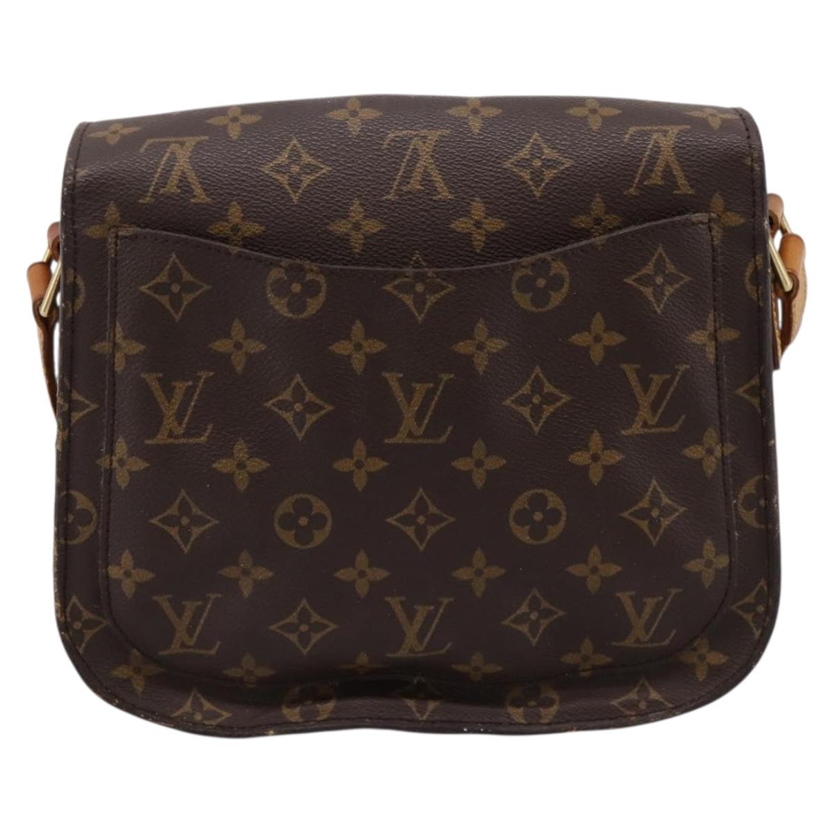 LOUIS VUITTON Monogram Saint Cloud GM Shoulder Bag M51242 LV Auth ep15880