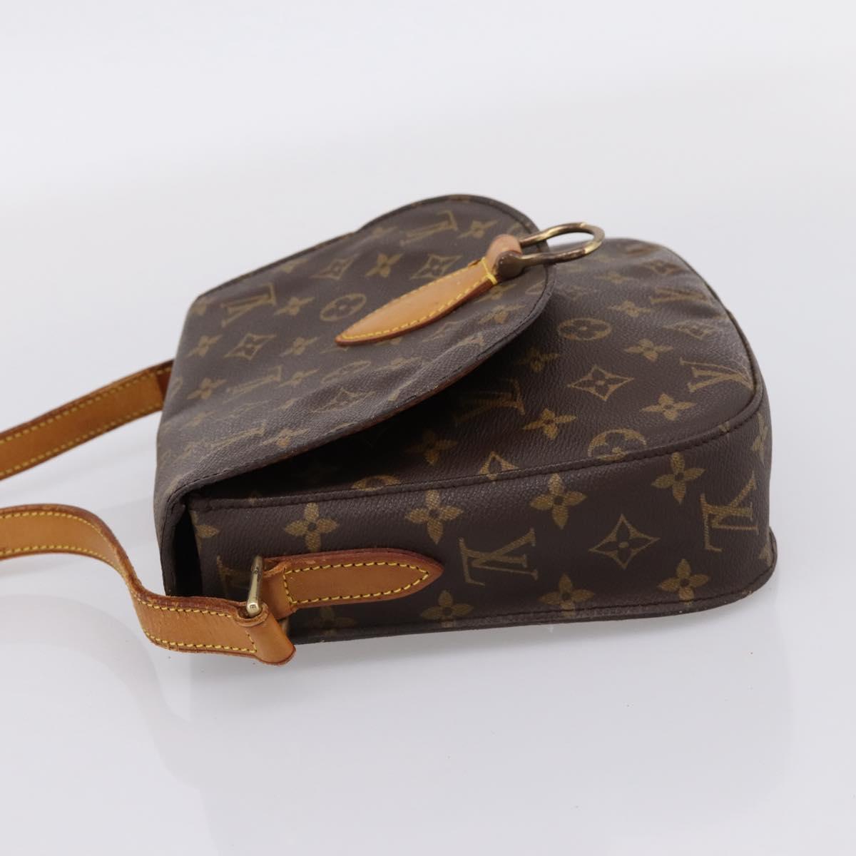 LOUIS VUITTON Monogram Saint Cloud GM Shoulder Bag M51242 LV Auth ep15880