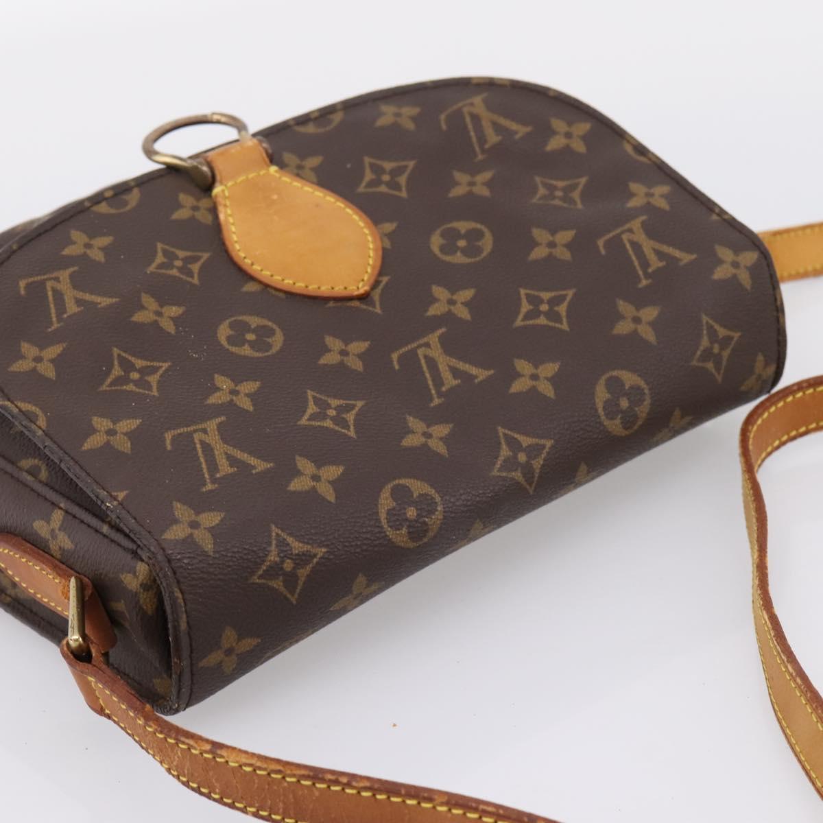 LOUIS VUITTON Monogram Saint Cloud GM Shoulder Bag M51242 LV Auth ep15880