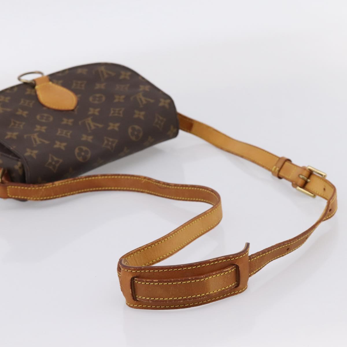 LOUIS VUITTON Monogram Saint Cloud GM Shoulder Bag M51242 LV Auth ep15880