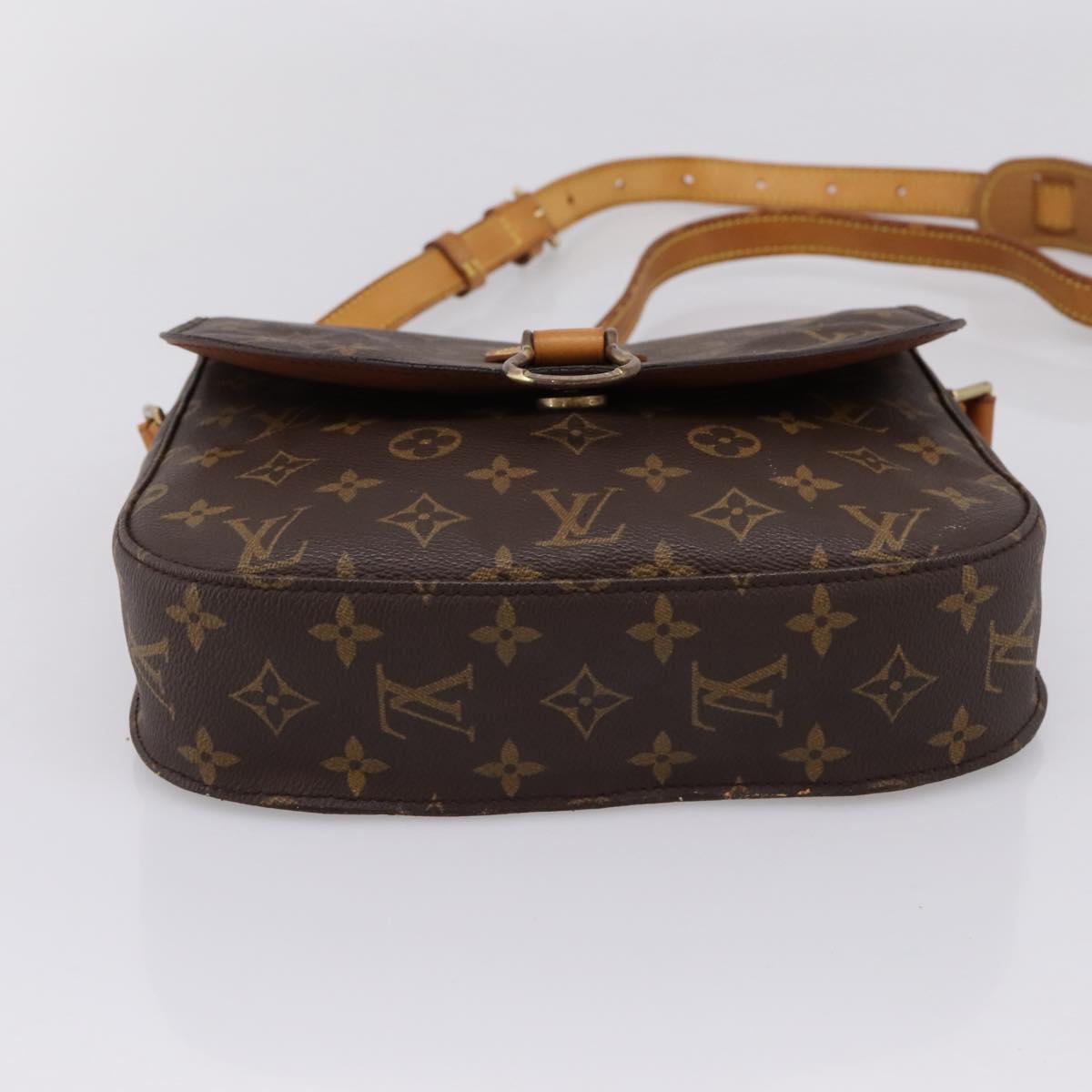 LOUIS VUITTON Monogram Saint Cloud GM Shoulder Bag M51242 LV Auth ep15880