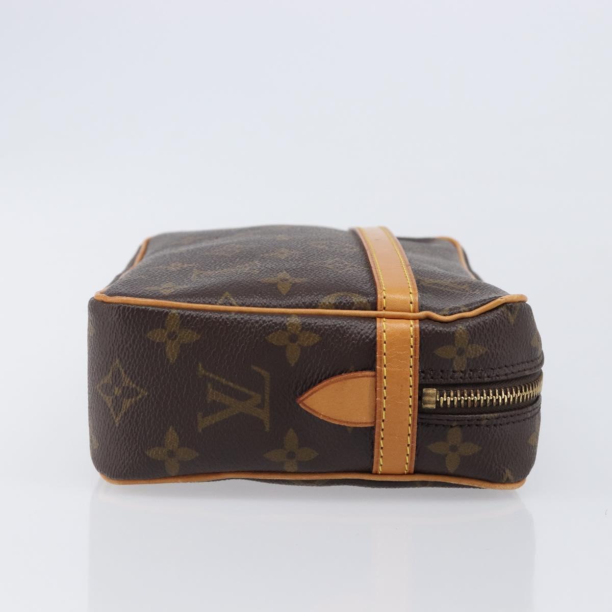 LOUIS VUITTON Monogram Compiegne 23 Clutch Bag M51847 LV Auth ep15881