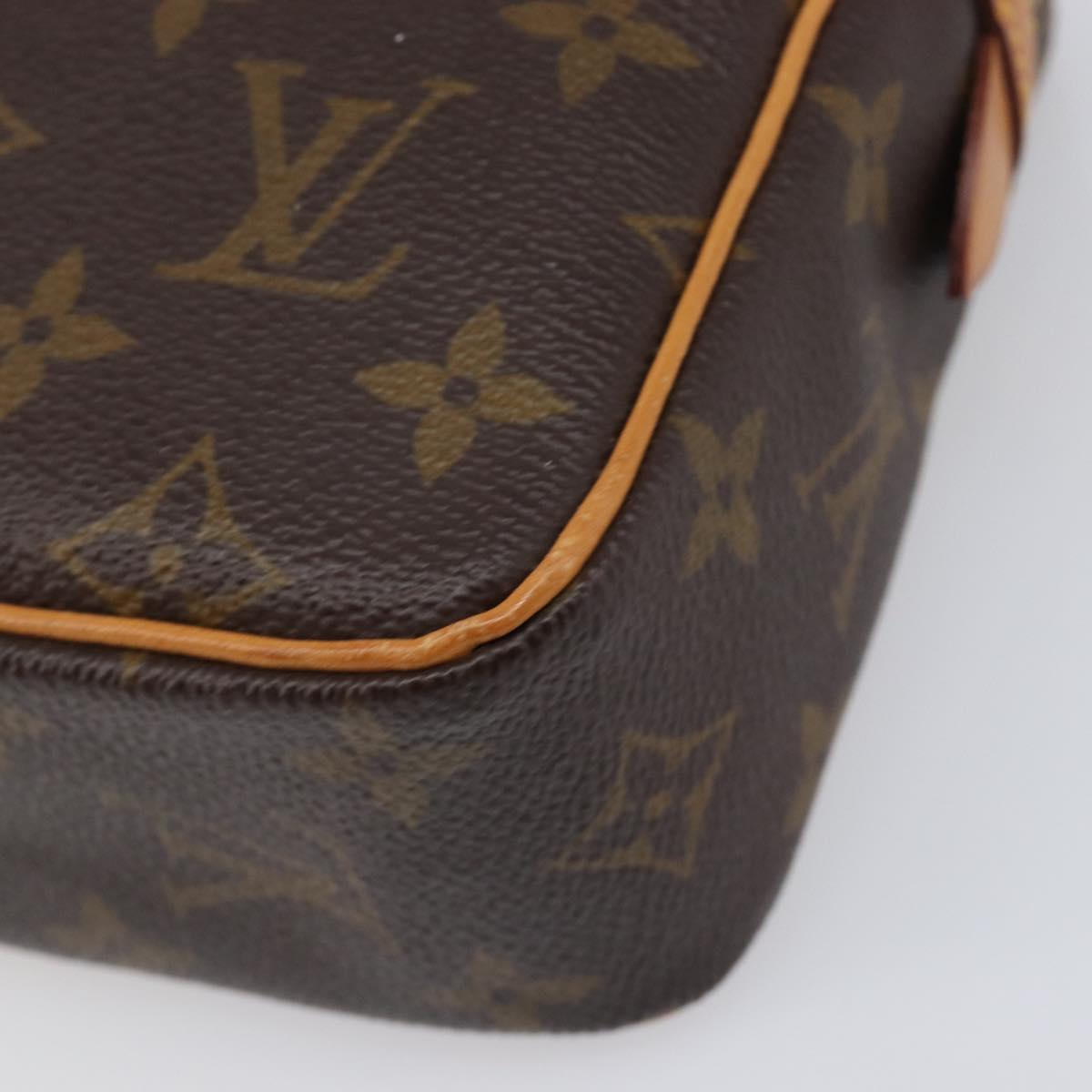 LOUIS VUITTON Monogram Compiegne 23 Clutch Bag M51847 LV Auth ep15881
