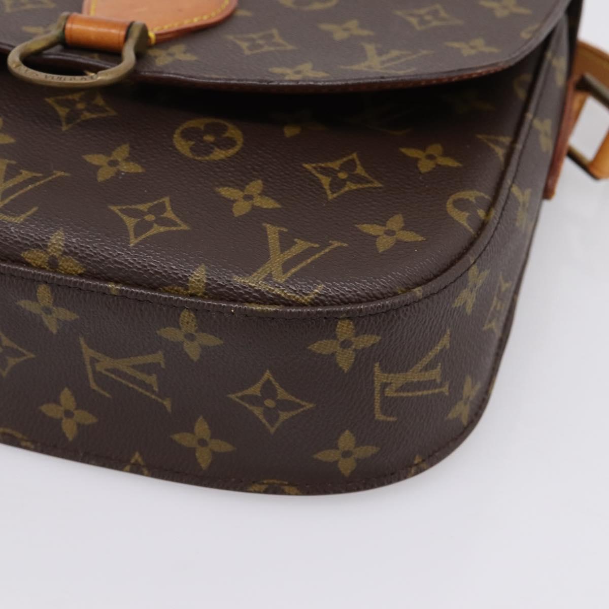 LOUIS VUITTON Monogram Saint Cloud GM Shoulder Bag M51242 LV Auth ep15883