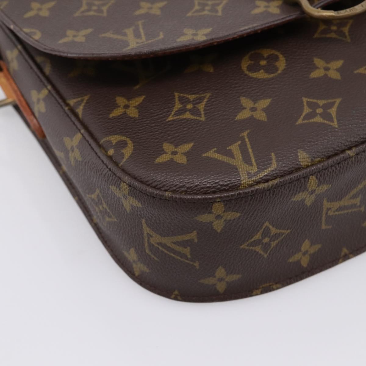 LOUIS VUITTON Monogram Saint Cloud GM Shoulder Bag M51242 LV Auth ep15883