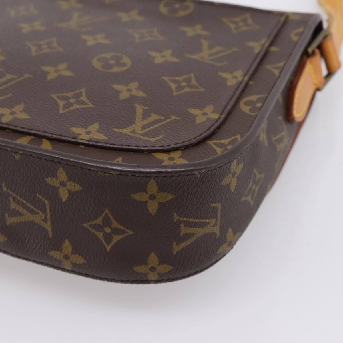 LOUIS VUITTON Monogram Saint Cloud GM Shoulder Bag M51242 LV Auth ep15883