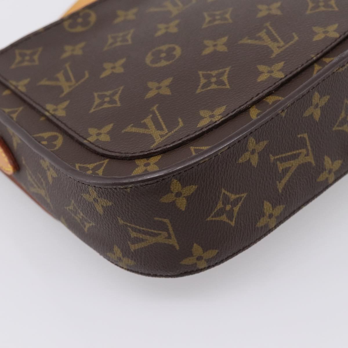 LOUIS VUITTON Monogram Saint Cloud GM Shoulder Bag M51242 LV Auth ep15883
