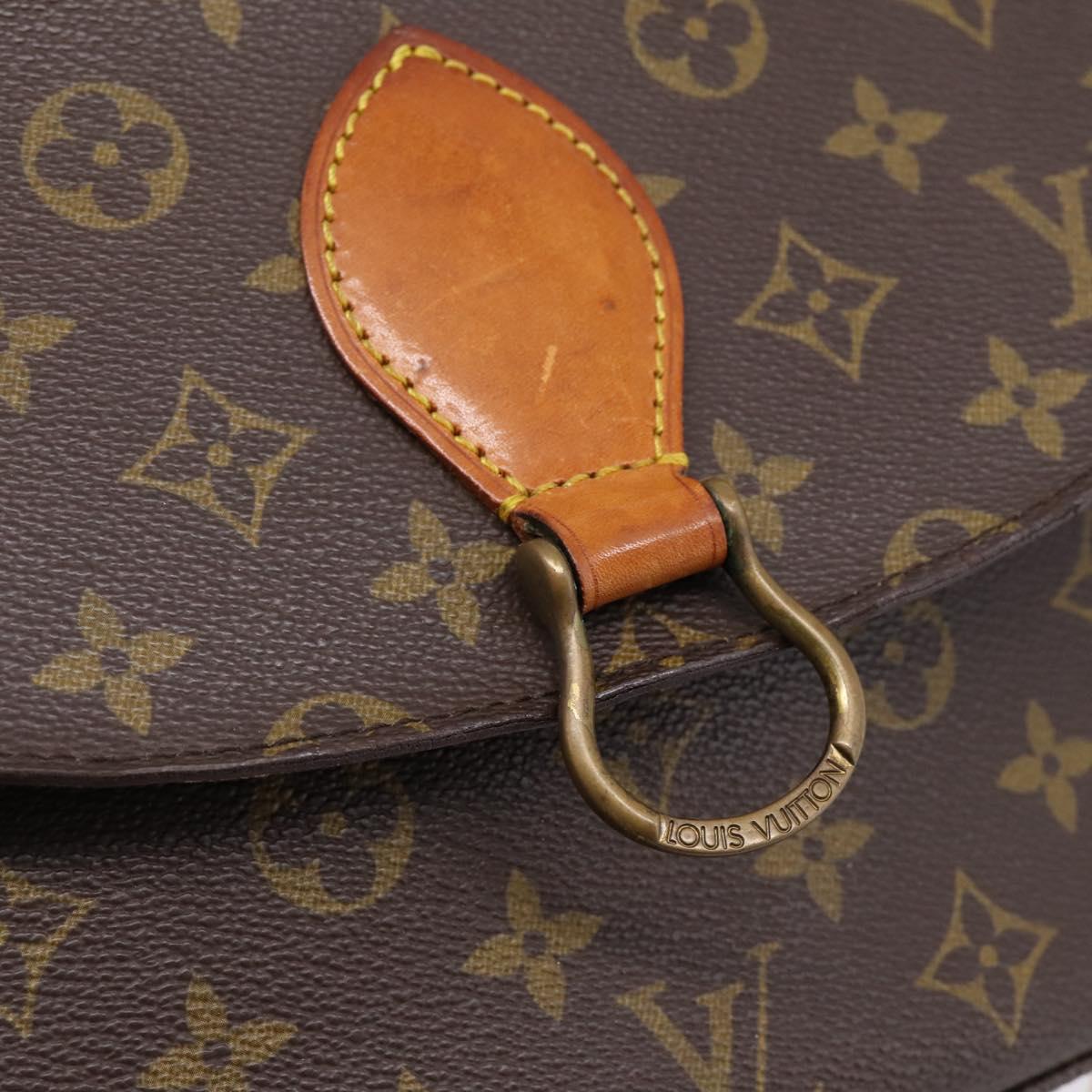 LOUIS VUITTON Monogram Saint Cloud GM Shoulder Bag M51242 LV Auth ep15883