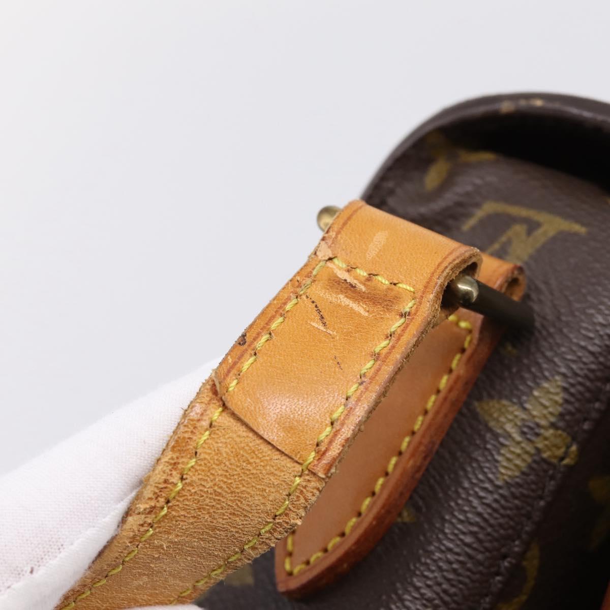 LOUIS VUITTON Monogram Saint Cloud GM Shoulder Bag M51242 LV Auth ep15883