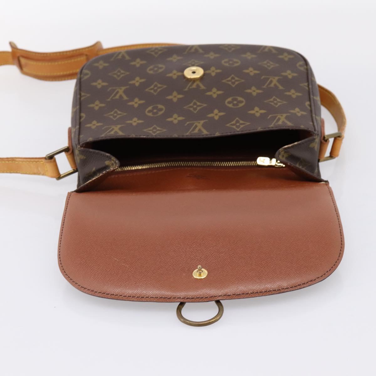 LOUIS VUITTON Monogram Saint Cloud GM Shoulder Bag M51242 LV Auth ep15883