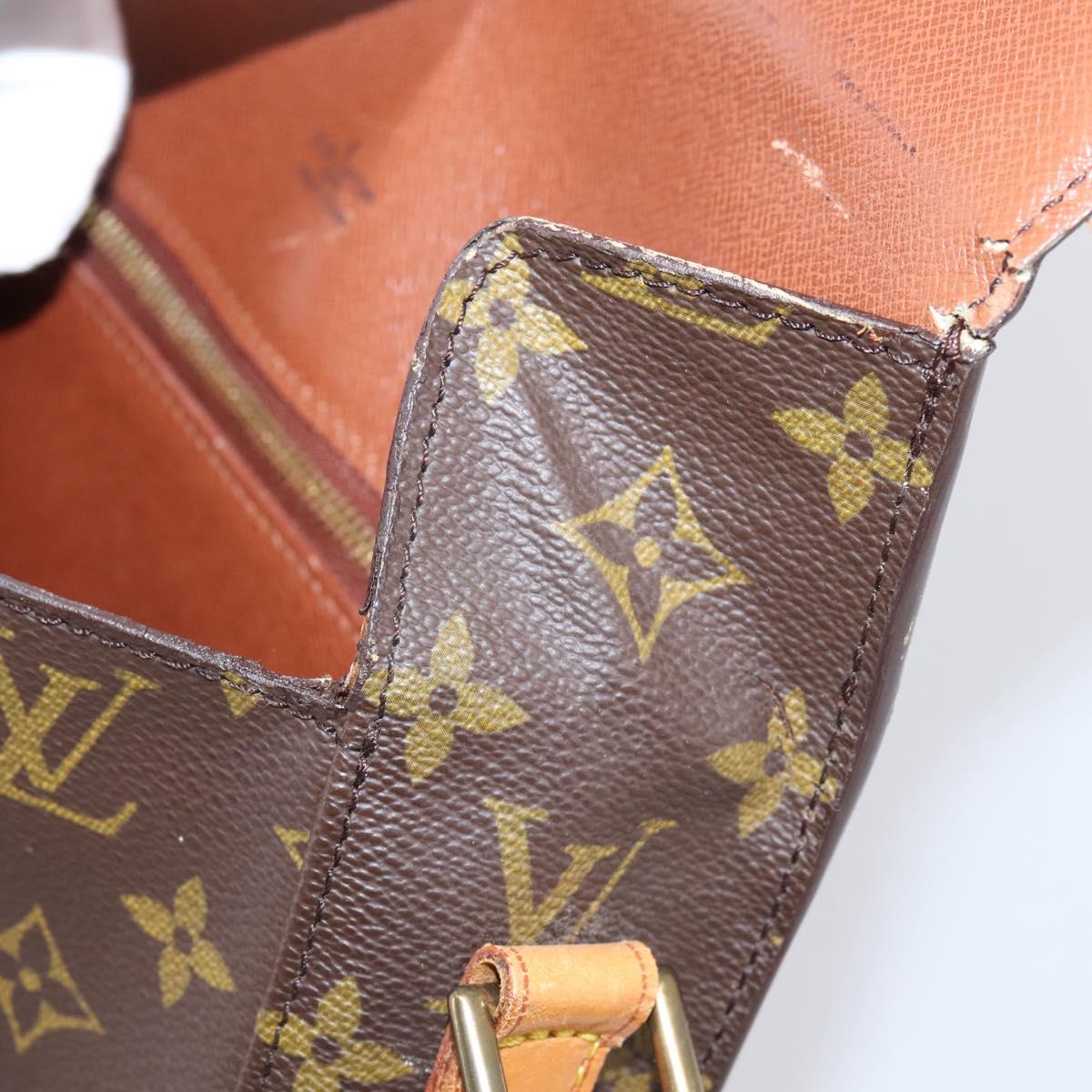 LOUIS VUITTON Monogram Saint Cloud GM Shoulder Bag M51242 LV Auth ep15883