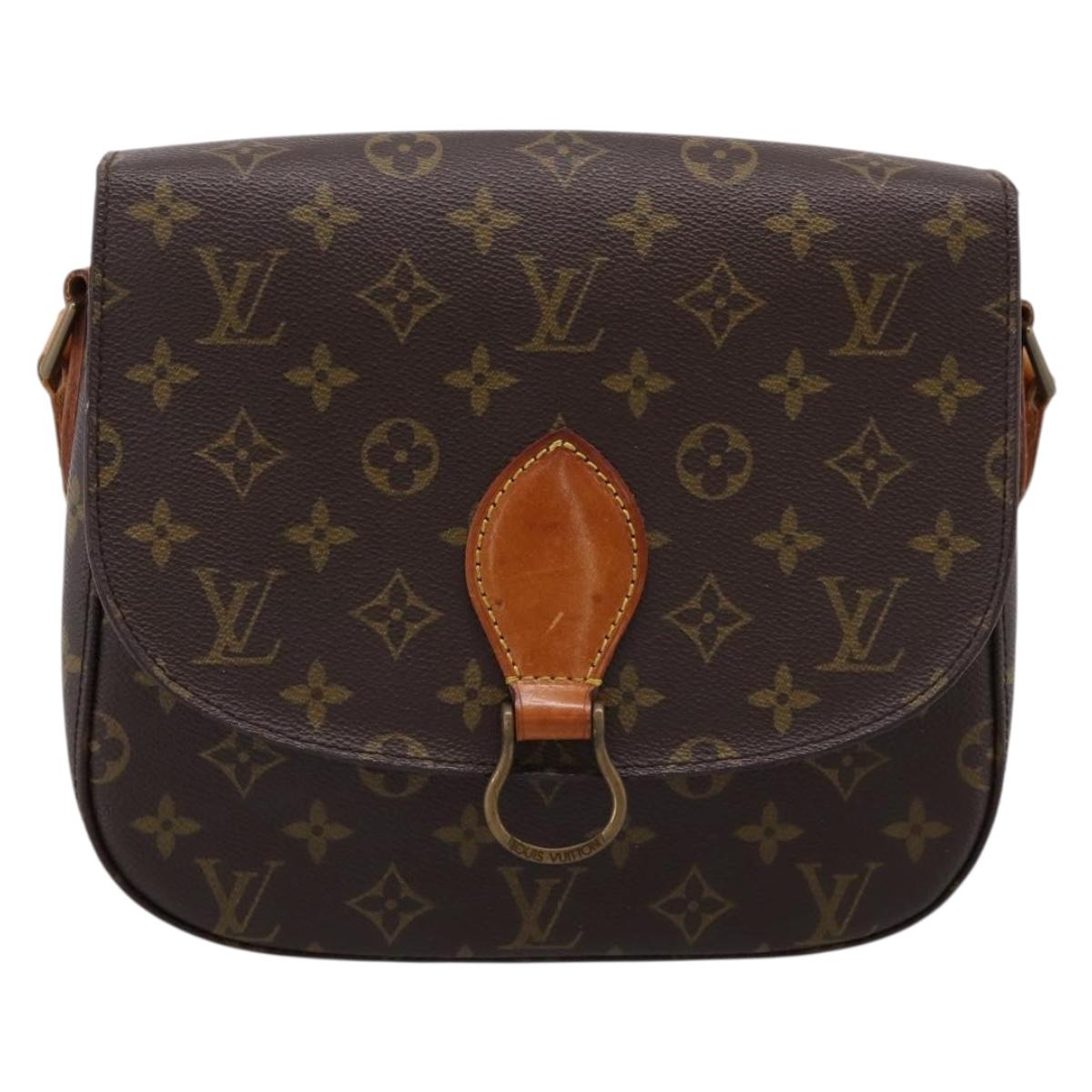 LOUIS VUITTON Monogram Saint Cloud GM Shoulder Bag M51242 LV Auth ep15883