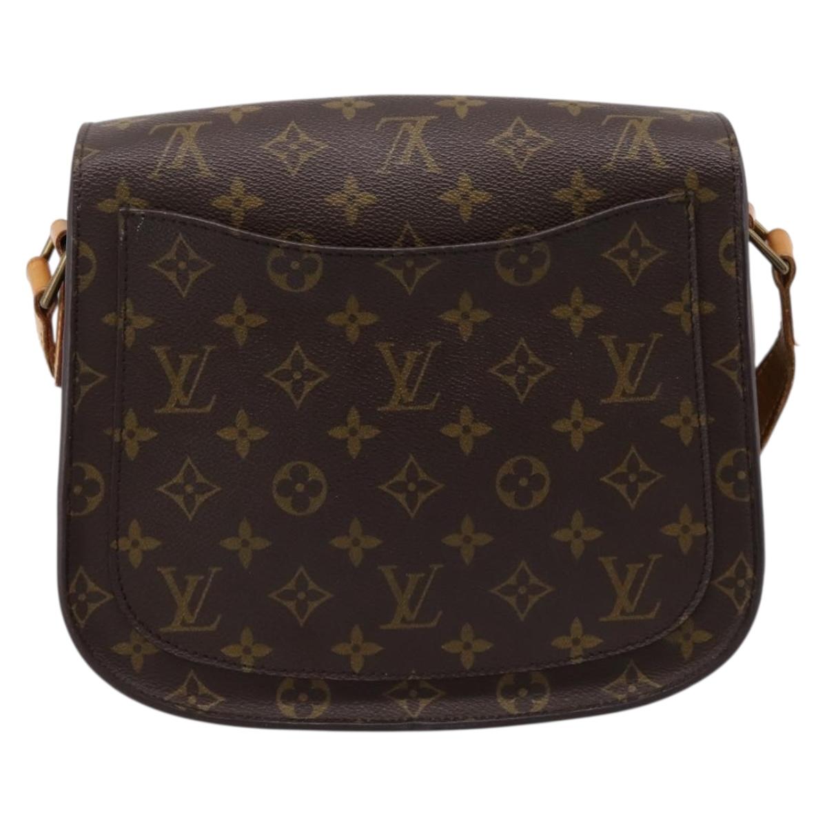 LOUIS VUITTON Monogram Saint Cloud GM Shoulder Bag M51242 LV Auth ep15883