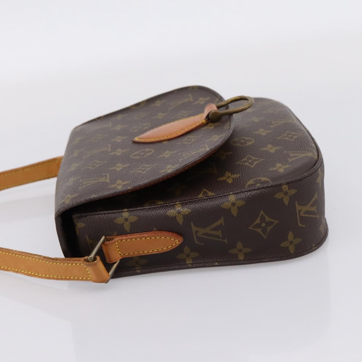 LOUIS VUITTON Monogram Saint Cloud GM Shoulder Bag M51242 LV Auth ep15883